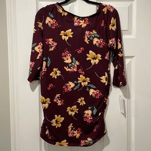 Loveappella Floral Maternity Shirt - Stitch Fix